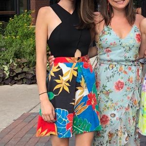 Alice + Olivia floral print dress